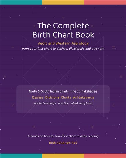 The Complete Birth Chart Book — book cover