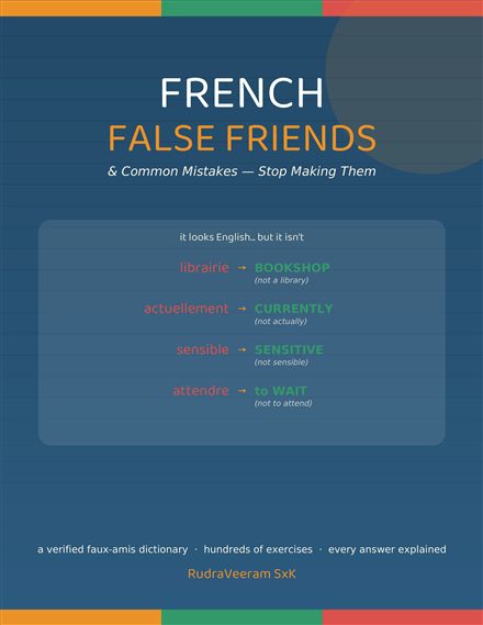 French False Friends & Common Mistakes — book cover