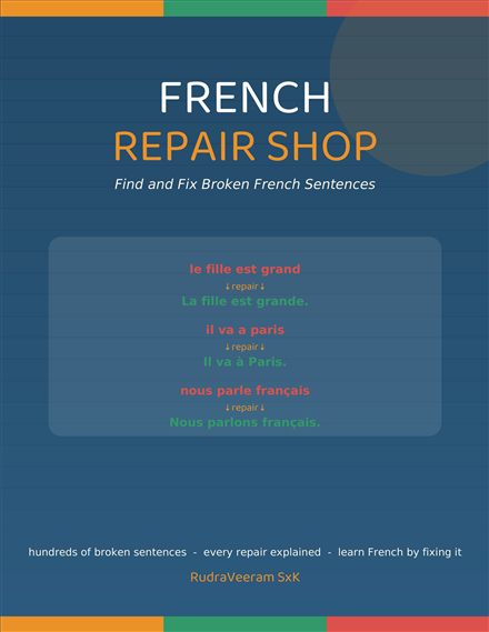 French Repair Shop — book cover